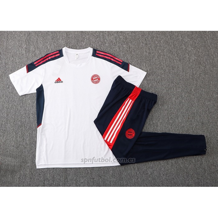 Chandal del Bayern Munich Manga Corta 2022-2023 Blanco